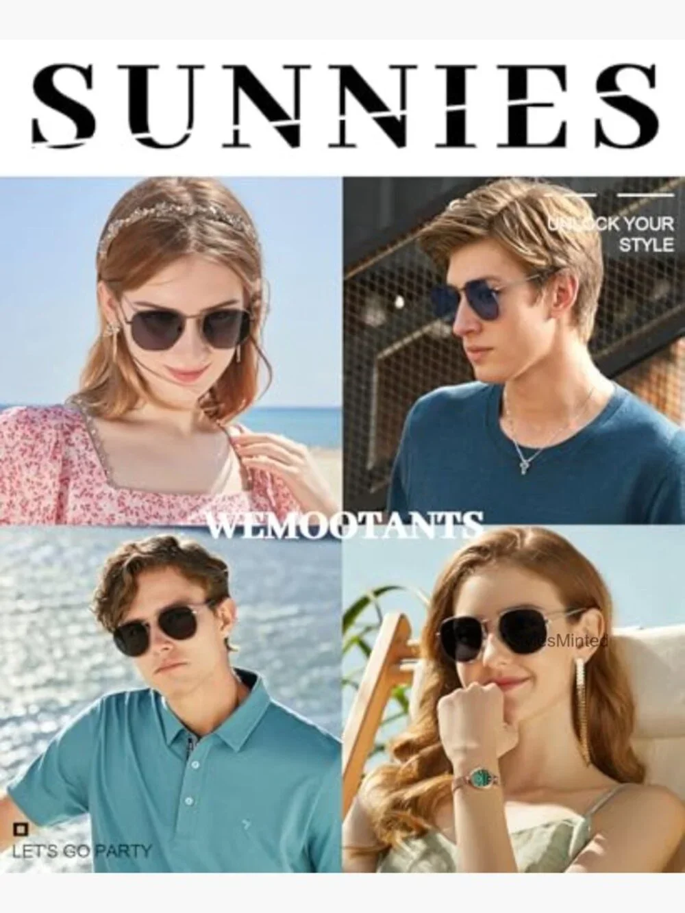 2 Pack Polygon Metal Sunglasses UV400 Protection